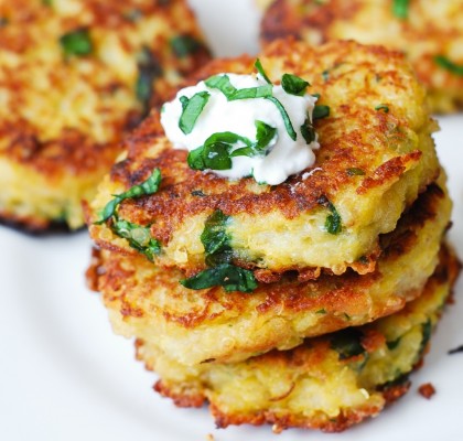 spaghettisquashfritters