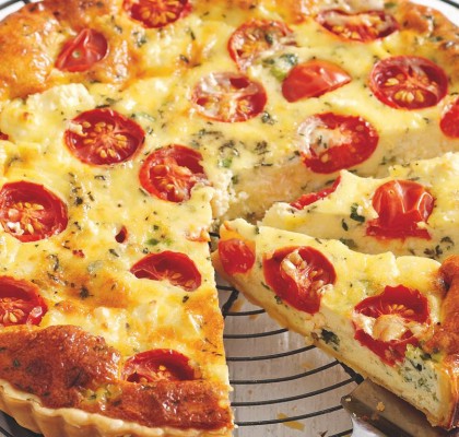 tomato-quiche