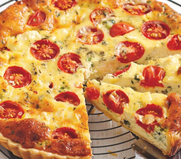 tomato-quiche
